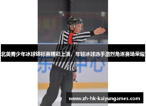 北美青少年冰球锦标赛精彩上演，年轻冰球选手激烈角逐赛场荣耀